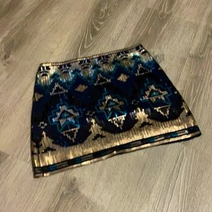 •sequin shimmer skirt•
